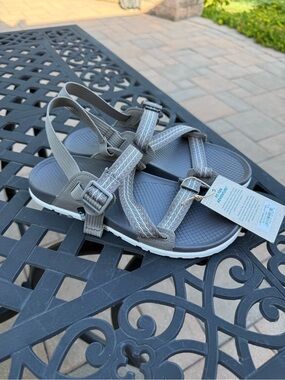 Gray Chaco Lowdown Sandals